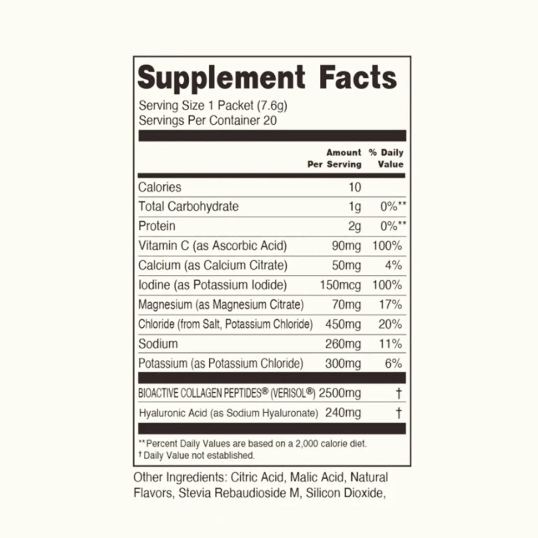 VIGGIO Alaska Collagen Peptides Powder